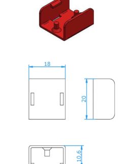 Miniatur Verriegelungsplatte