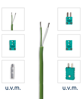 Vlt Thermoelement Verlängerung Silikon Typk